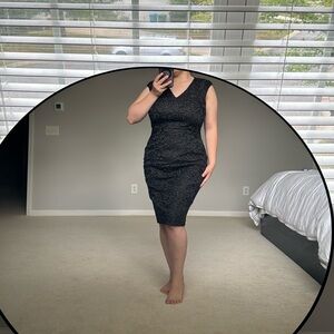 NWT Calvin Klein Classic Cocktail Black Dress Size 10
